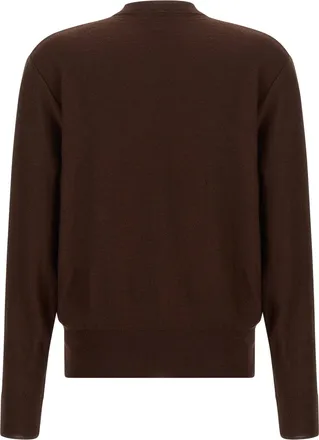 Christophe Lemaire Wool-Blend Layered Cardigan - Brown