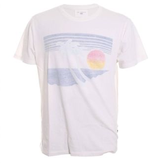 Sol Angeles Mens Horizon Crew Tee In White