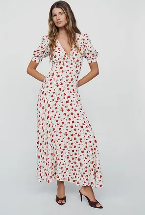 Reformation Naira Midi Dress