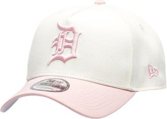 New Era Womens Detroit Tigers Tigers 9FORTY A-Frame Cap - Adult Chrome/Pink Rouge