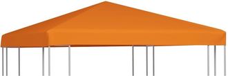 vidaXL Gazebo Top Cover 0.68lb/m² 118.1x118.1 Orange, 44780