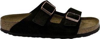 Birkenstock Arizona Suede Slide - Chocolate