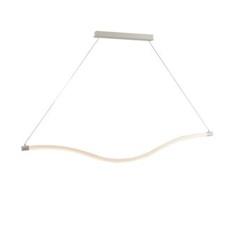 Netlighting HALO LED Pendant Ceiling Light White 2330lm 4000K 151.5x6.5x17cm | Size: 151.5x6.5x17 cm