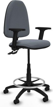 Piqueras y Crespo Piqueras Y Crespo Silla De Oficina Gris Ajustable Con Brazos