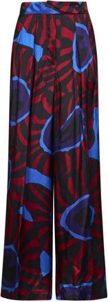 Dries Van Noten Wijde broek - Dames - Wijde Broeken - Veelkleurig - M - Broeken