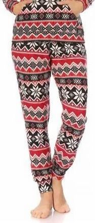 Sho Sho Fashion Holiday Hooded Lounge Set Pajamas In Multi