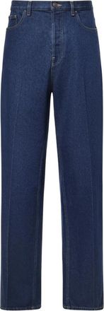 Valentino Garavani Straight Jeans - Heren - Regular Fit Jeans - Blauw - W38 - Jeans