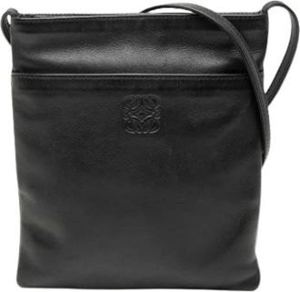 Loewe Pre-owned Cross Body Bags, female, Black, Size: ONE SIZE Pre-owned Crossbody Bag