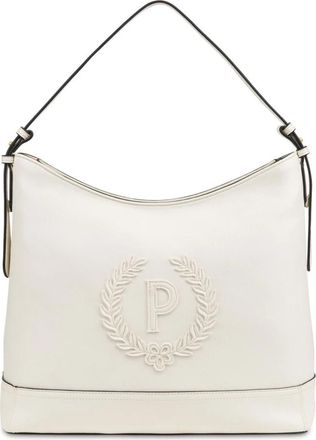 Pollini Hobo Crown - Dames - Schoudertassen - Wit - ONE Size - Tassen