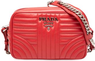 Prada Pre-owned Prada Soft Calfskin Diagramme Camera Bag Ladies 1SPRWEXVYC5HPOFR