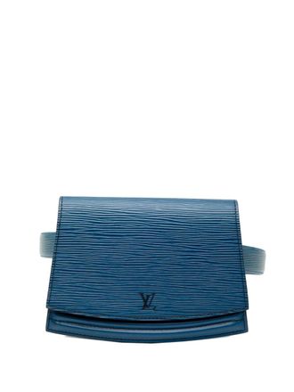 Louis Vuitton 1991 Epi Tilsitt belt bag - Blue