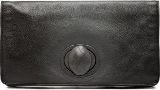 Bottega Veneta Pre-owned Clutches, female, Black, Size: ONE SIZE Pre-owned Vintage Clutch