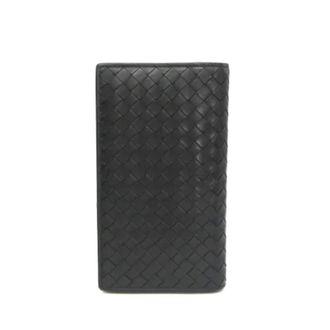 Bottega Veneta Pre-owned Wallets, male, Black, Size: ONE SIZE Pre-owned Intrecciato Long wallet (bi-fold)