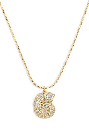 Electric Picks Oceans Necklace in Gold at Nordstrom