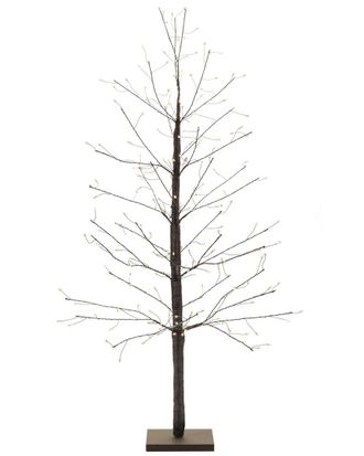 Melrose International Black Led Twig Tree