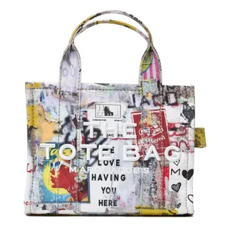 Marc Jacobs The Pop Americana Canvas Tote Bag - female - Marc Jacobs - Shopping Bags - Multicolor - ONE SIZE - Bags