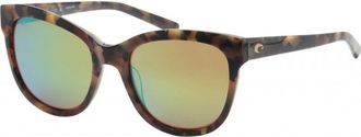 Costa Womens 6S2004 54 200402 Bimini Sunglasses - Brown - One Size