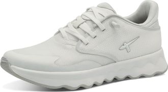 Tamaris Slip-On Sneaker TAMARIS Nowana, Damen, Gr. 36, weiss (wei&szlig;), Lederimitat, Synthetik, Textil, unifarben, Schuhe Slip-On Sneaker, Freizeitschuh, Halbsch