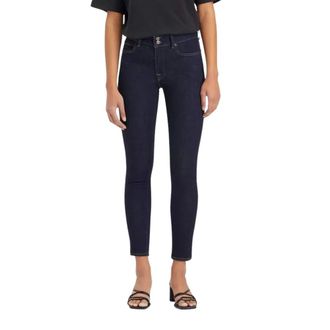 Levi's Dames, Jeans, Blauw, Maat: W27 L32 Denim