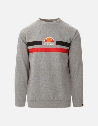 Ellesse Mens ELLESSE PRELLA Mens Sweatshirt Pullover Crew Neck Warm Winter Jumper Sweat NEW - Grey - Size: 36