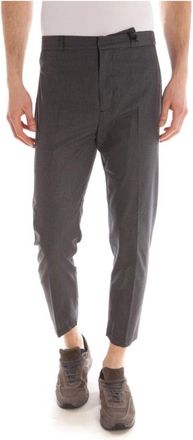Daniele Alessandrini Jeans - Heren - Vrijetijds broeken - Zwart - M - Katoen - Broeken