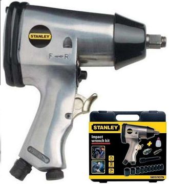 Stanley Kit avvitatore impulsi 1/2 10 bussole aria compressa pistola pneumatica