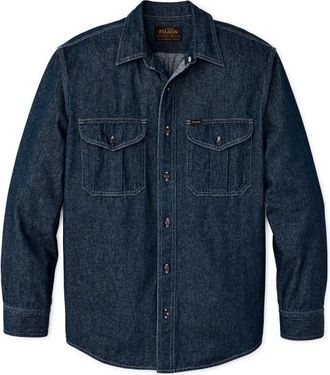 Filson Denim Guide Shirt Hemd f&uuml;r Herren | blau