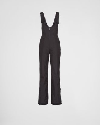Prada Extreme-tex Ski Suit With Straps, Woman, Black, Size XS