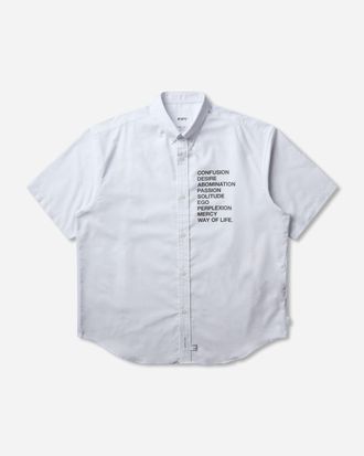 Wtaps Men s BD Shortsleeve Shirt White