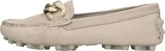 Emanuelle Vee Platte schoenen Beige - Dames - Loafers - Beige - 40 EU - Su&egrave;de - Schoenen