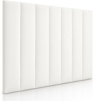 Colch&oacute;n Morfeo Cabecero blanco n&oacute;rdico cama de 160 cm - 170x125 cm
