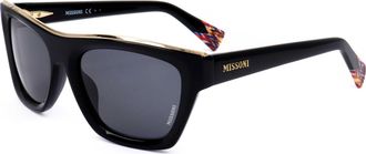Missoni Womens 53 mm Grey Sunglasses