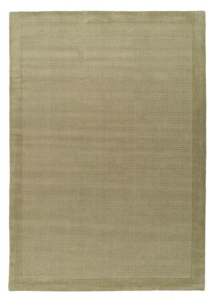 Kukoon Natural Wool Plush Pile Sage Green Area Rug | Size: 160 cm x 230 cm