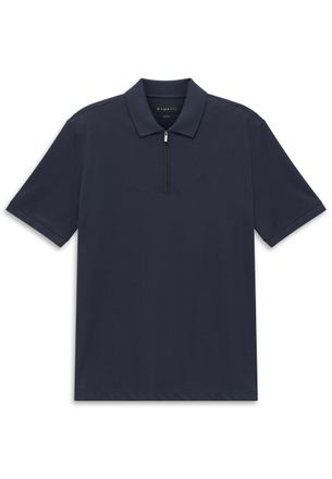 Bugatti Herren Poloshirt met korte ritssluiting