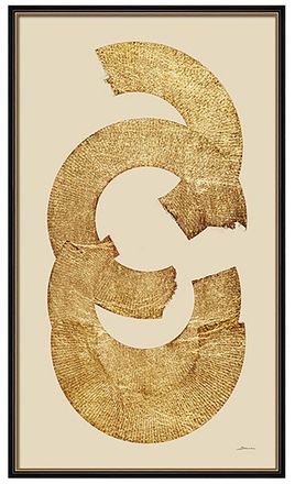 Richmond Interiors Grosses Design Wandbild Eden mit 3d Effekt, 145 x 85 cm