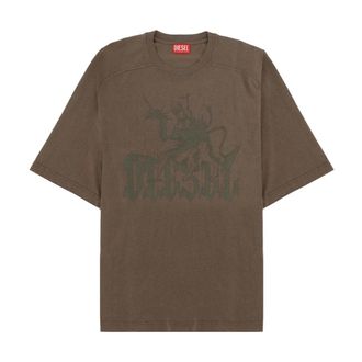 Diesel Uomo, Top, Marrone, XL, new