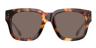 Linda Farrow AMBER LFLC1001 C2 Womens Sunglasses Tortoiseshell Size 56