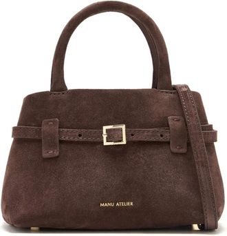 Manu Atelier Mujer, Bolsos, Marr&oacute;n, Talla: ONE Size