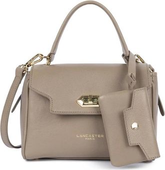 Lancaster Handbags, female, Beige, Size: ONE SIZE Mademoiselle Grace Flap Handbag
