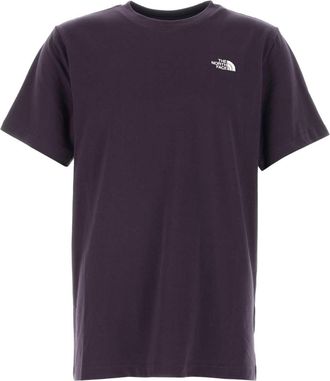 The North Face Aubergine Cotton Blend T Shirt