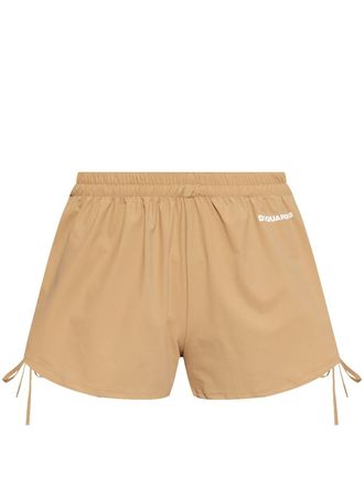 Dsquared2 Shorts met trekkoord - Bruin
