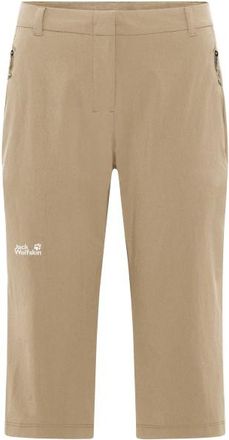 Jack Wolfskin Hikeout 3/4 Pants Shorts f&uuml;r Damen | beige