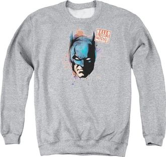 Gildan Batman Hello Adult Crewneck Sweatshirt