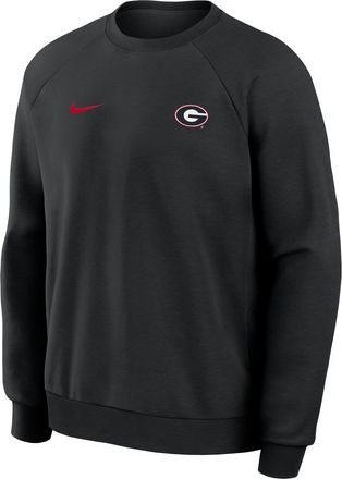 Nike Georgia Premium Performance Nike Mens Dri-FIT College Pullover Crew in Black | 03EK00AGBN-BXN