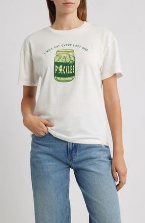 Vinyl Icons Pickles Graphic T-Shirt in Marshmallow at Nordstrom Rack, Size Medium