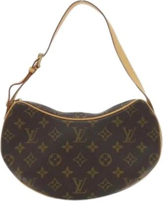 Louis Vuitton Pre-owned Vintage Pochette Schoudertas - Dames - Vintage Schoudertas - Bruin - ONE Size - Vintage