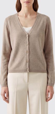 Fabiana Filippi Cardigan con scollo a V in misto lana vergine seta e cashmere