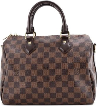 Louis Vuitton Speedy Bandouliere Bag Damier 25 satchel - Bruin