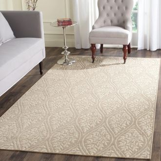 Safavieh Palm Beach Machine Made Area rug, Sand / Natural Transitional Style Easy Care