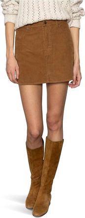 Sanctuary Briar Corduroy Mini Skirt In Bronze